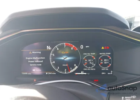 2024 Nissan Z Performance Manual z USA, uszkodzony, nr VIN JN1BZ4BH6RM367373